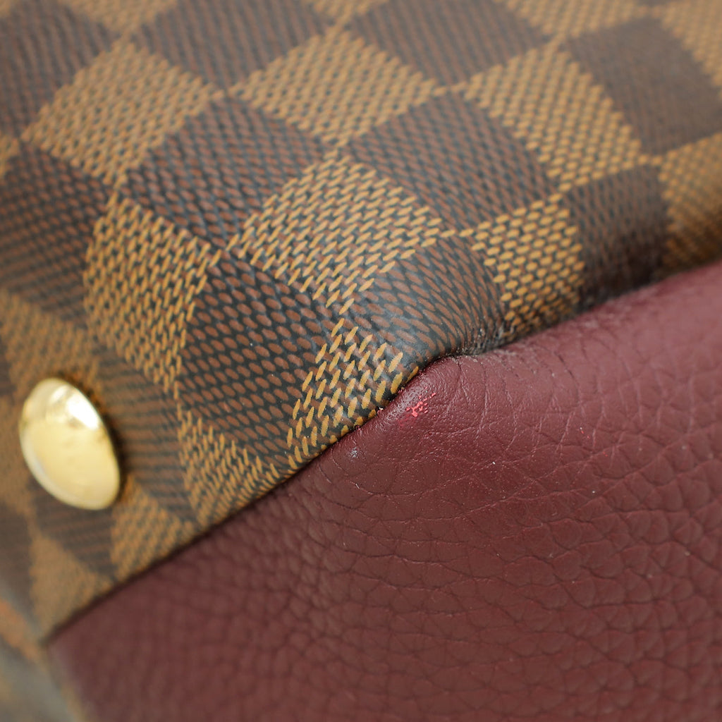 Louis Vuitton Ebene Bordeaux Brittany Bag