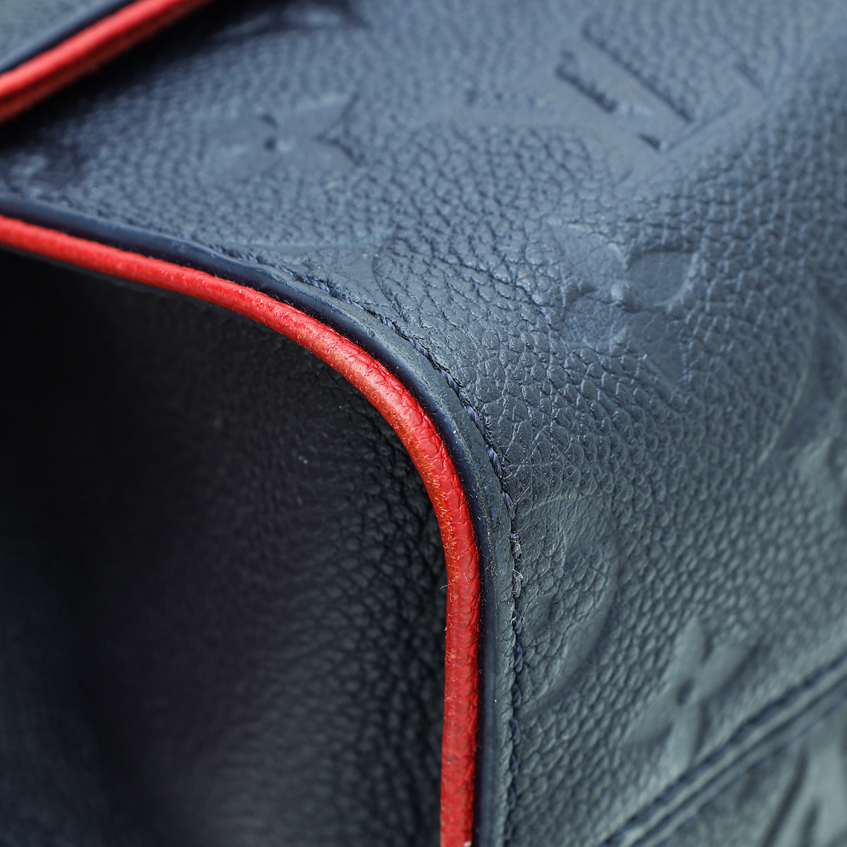 Louis Vuitton Marine Rouge Monogram Empreinte Saint Sulpice PM Bag
