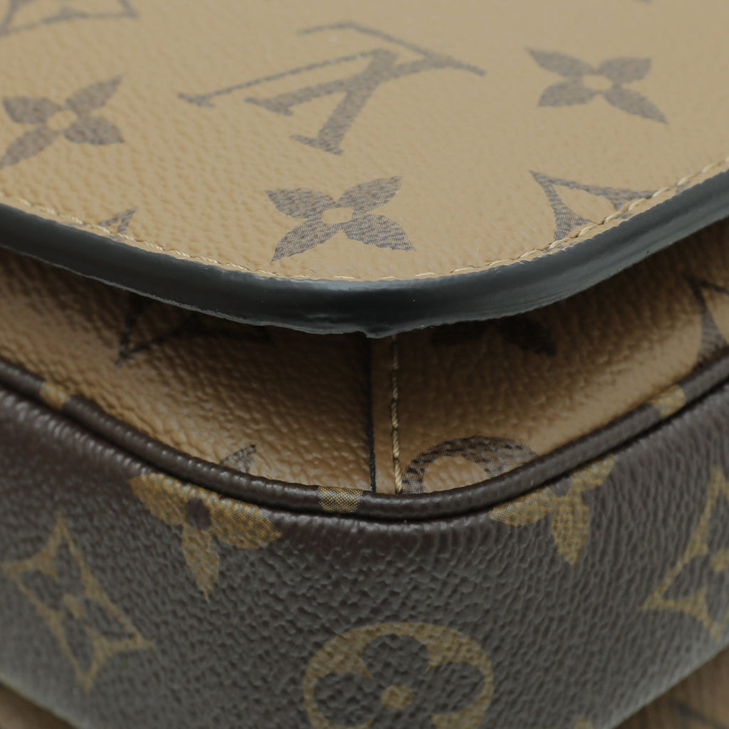 Louis Vuitton Monogram/Monogram Reverse Pochette Metis