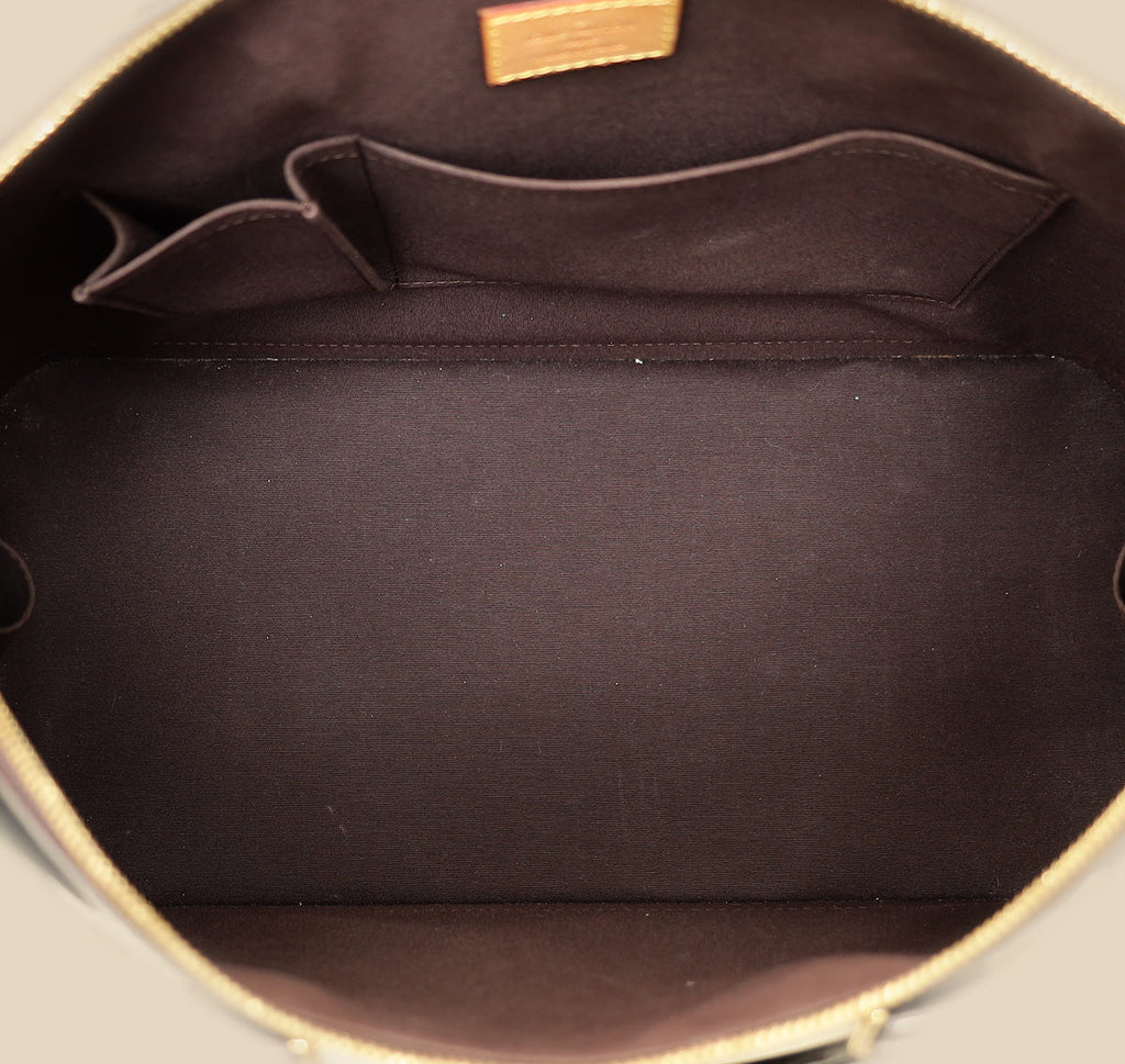 Louis Vuitton Amarante Vernis Monogram Alma GM Bag