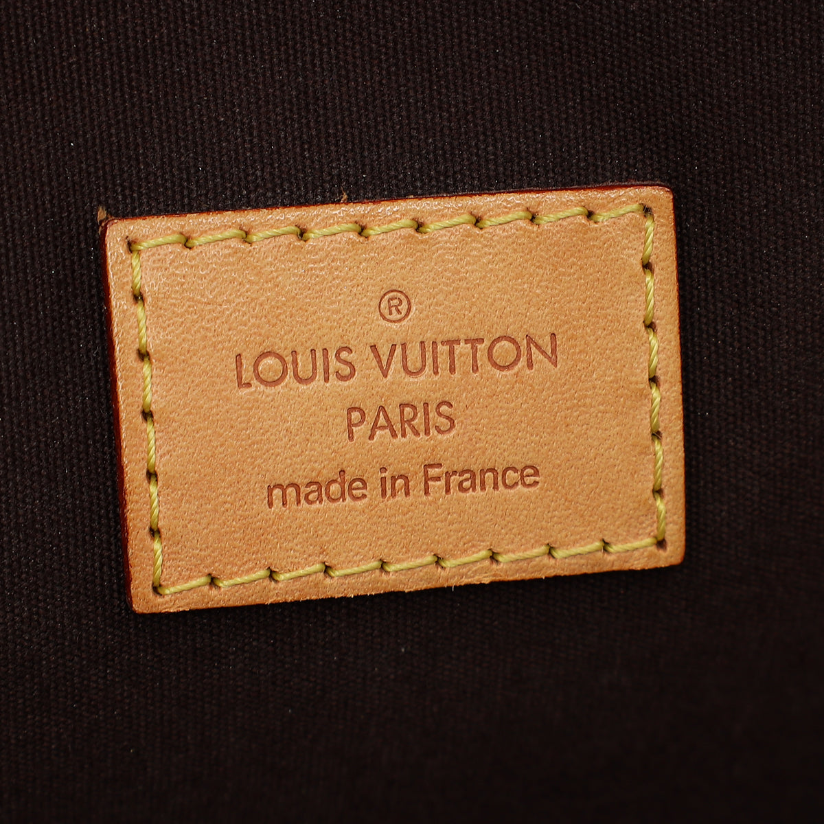 Louis Vuitton Amarante Vernis Monogram Alma GM Bag
