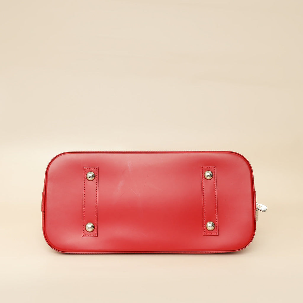 Louis Vuitton Red Alma PM Bag