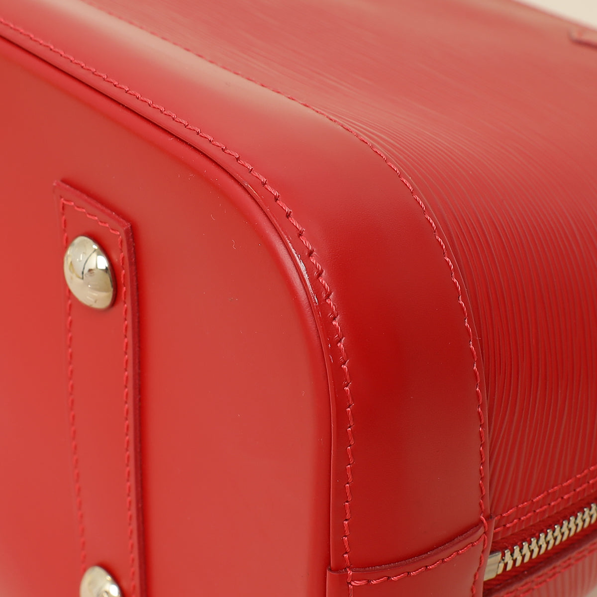 Louis Vuitton Red Alma PM Bag