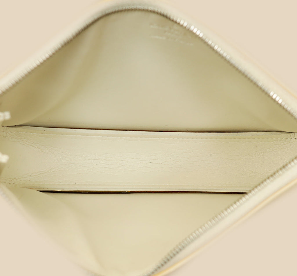 Louis Vuitton Marshmallow Monogram Vernis Lexington Pochette Bag