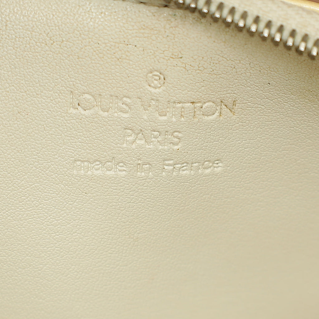 Louis Vuitton Marshmallow Monogram Vernis Lexington Pochette Bag