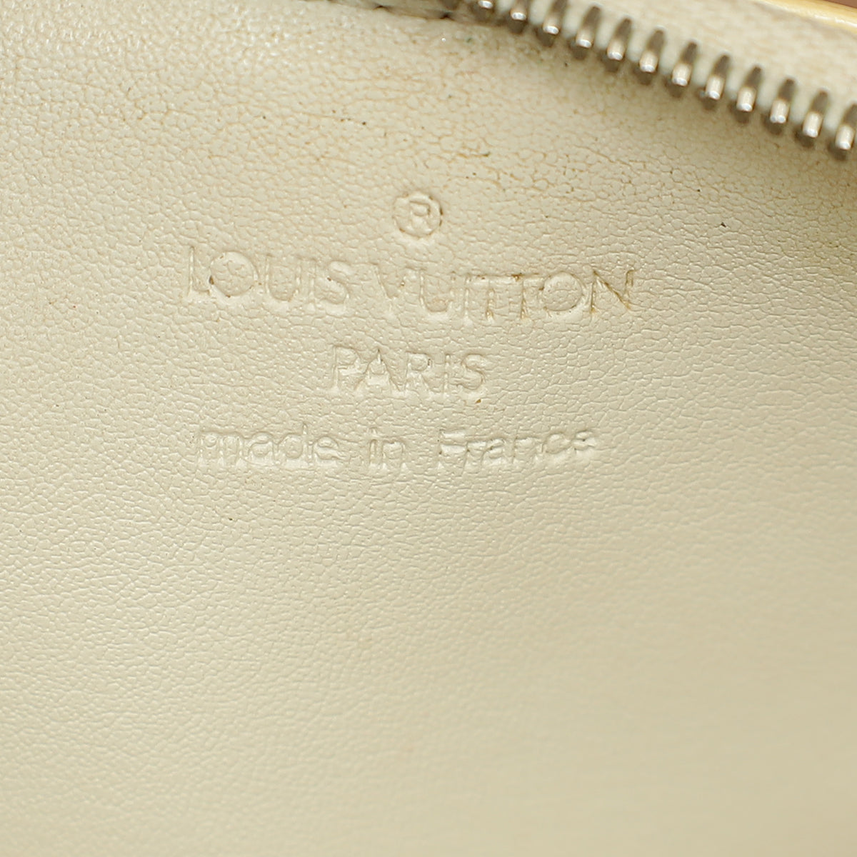 Louis Vuitton Marshmallow Monogram Vernis Lexington Pochette Bag