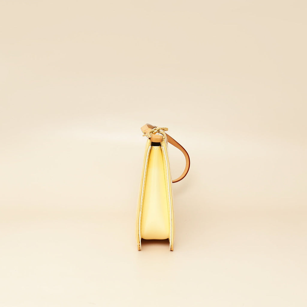 Louis Vuitton Marshmallow Monogram Vernis Lexington Pochette Bag