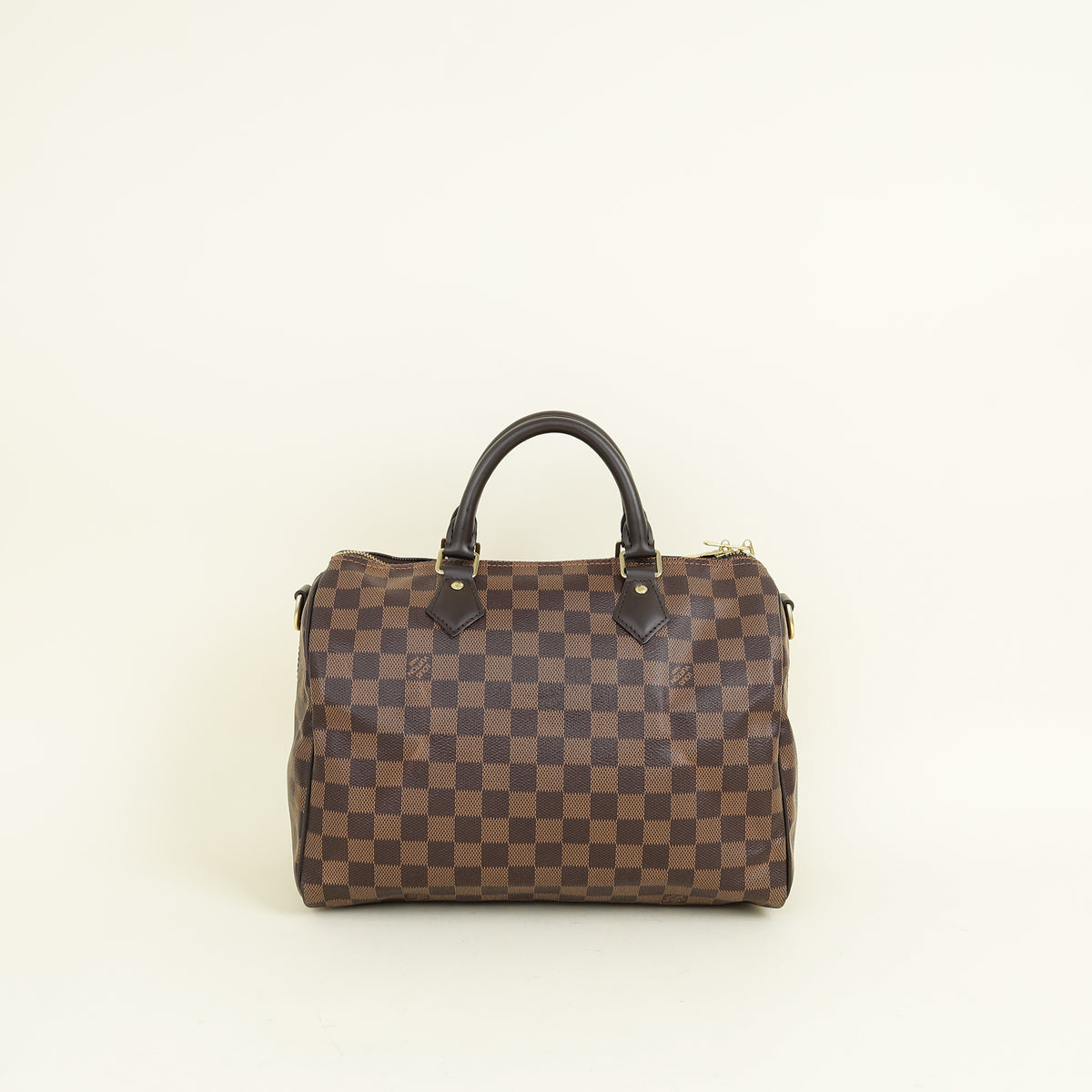 Louis Vuitton Damier Ebene Speedy 30 Bandouliere Bag