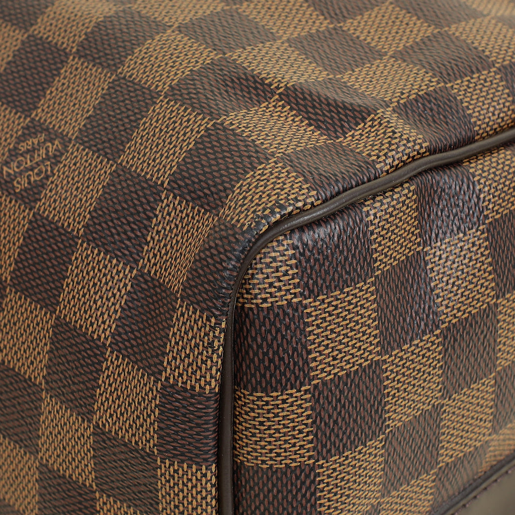 Louis Vuitton Damier Ebene Speedy 30 Bandouliere Bag