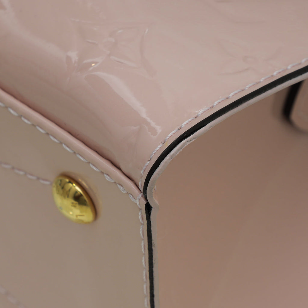 Louis Vuitton Light Pink Monogram Vernis Neo Triangle Bag