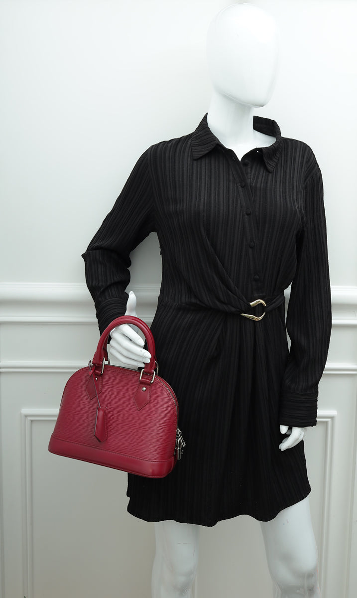 Louis Vuitton Fuchsia Alma BB Bag