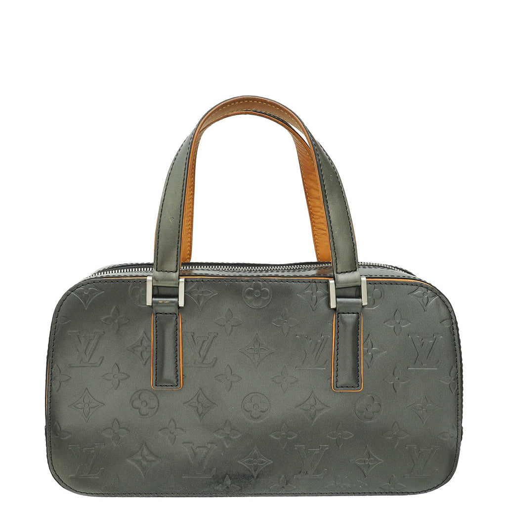 Louis Vuitton Gray Mat Monogram Shelton Bag