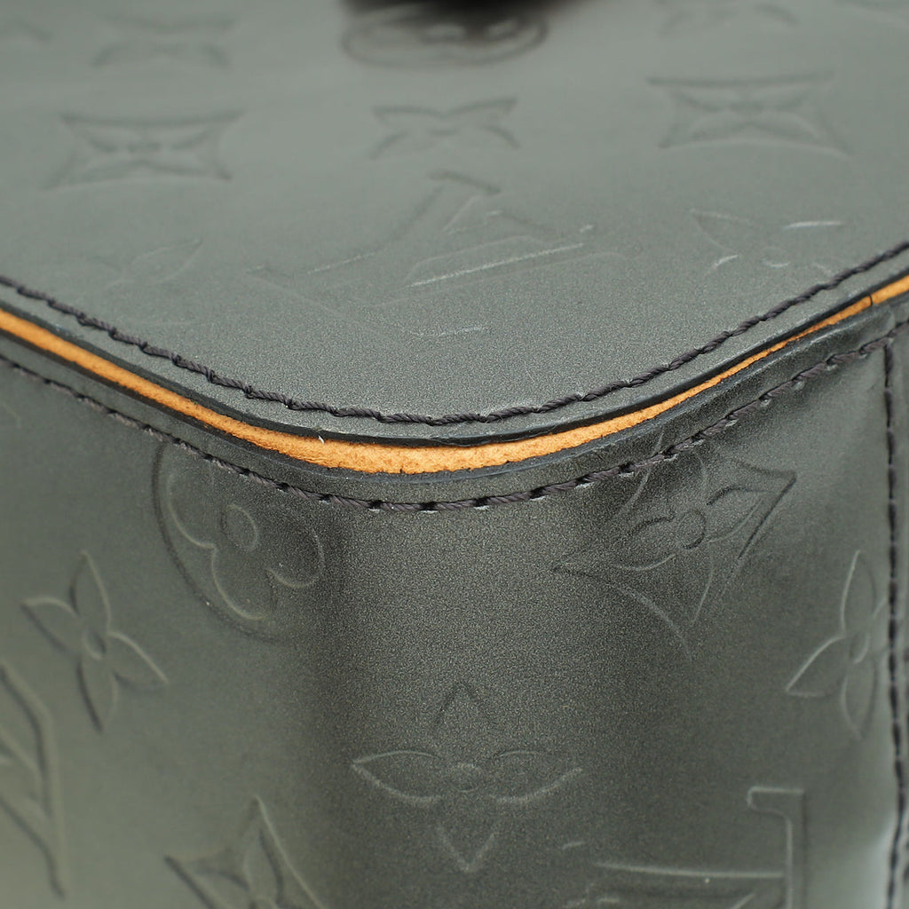 Louis Vuitton Gray Mat Monogram Shelton Bag