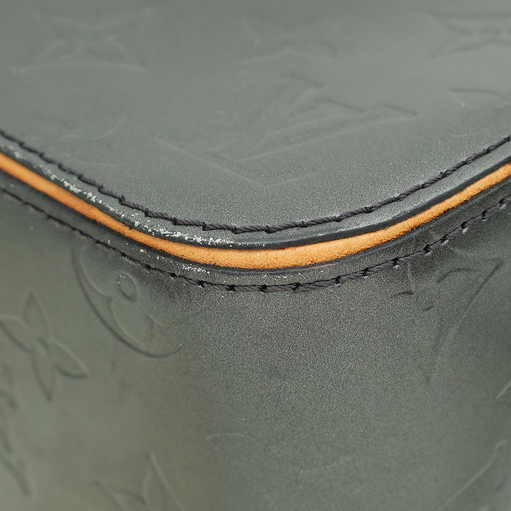 Louis Vuitton Gray Mat Monogram Shelton Bag