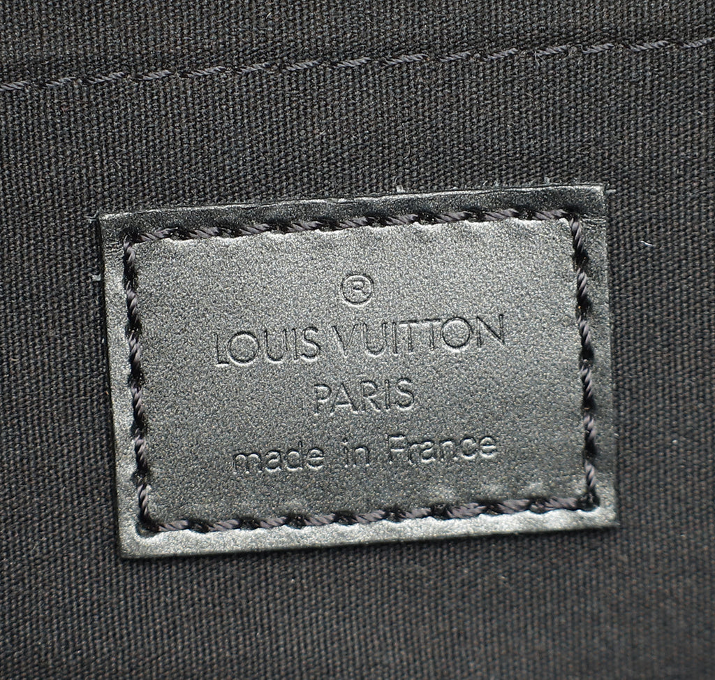 Louis Vuitton Gray Mat Monogram Shelton Bag