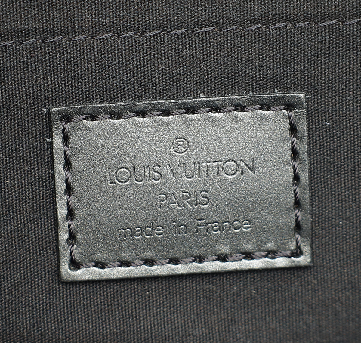 Louis Vuitton Gray Mat Monogram Shelton Bag
