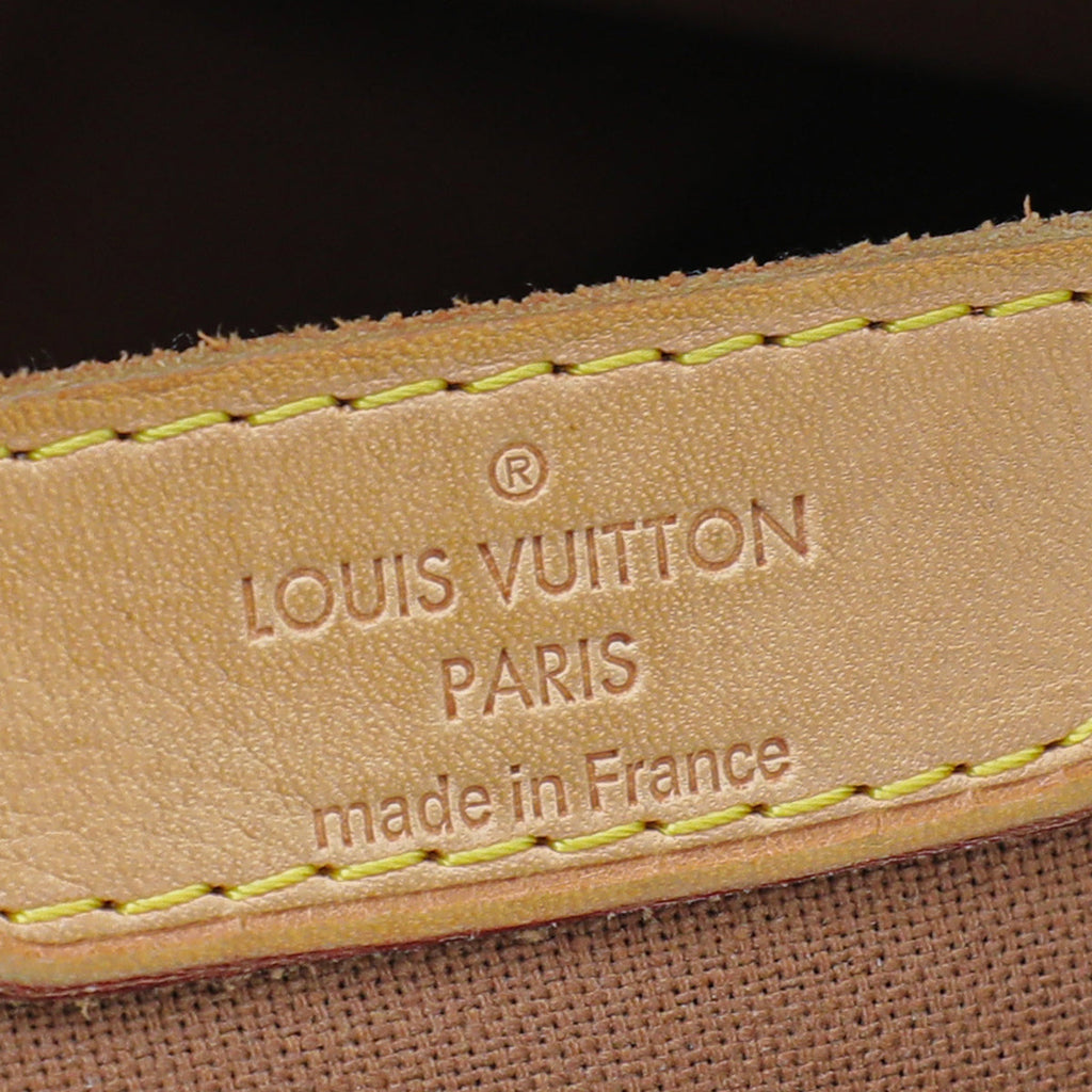 Louis Vuitton Brown Monogram Palermo Bag