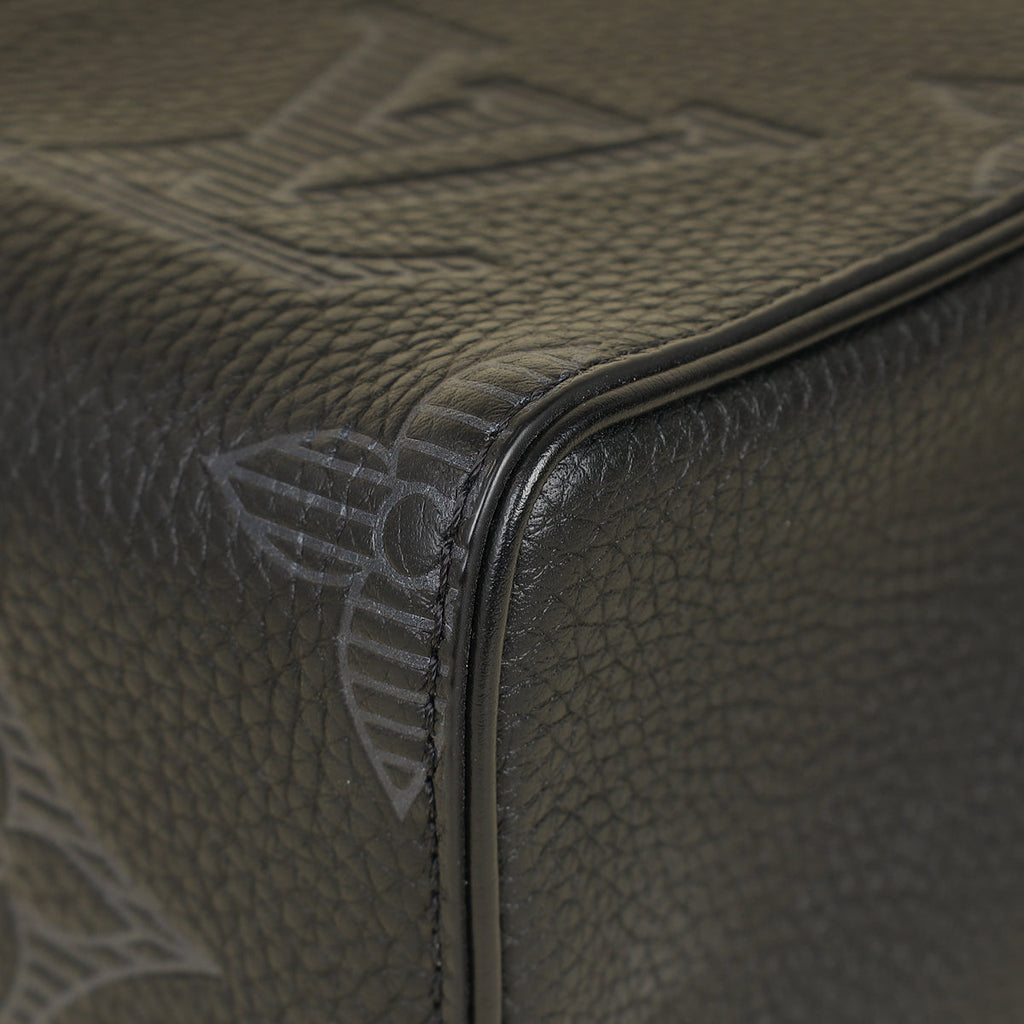 Louis Vuitton Black Giant Monogram Shadow Vavin NV Pouch