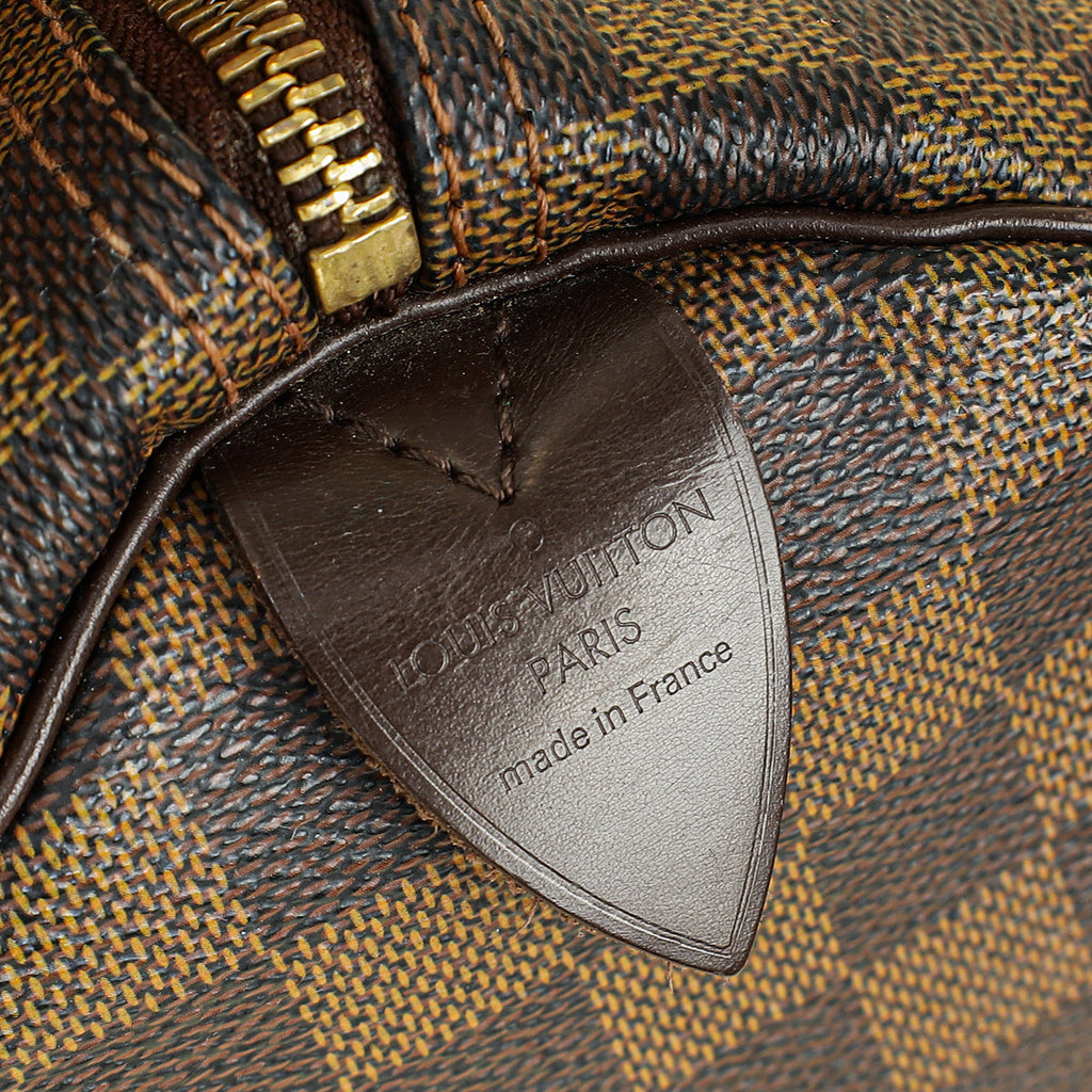 Louis Vuitton Damier Ebene Speedy 30 Bag