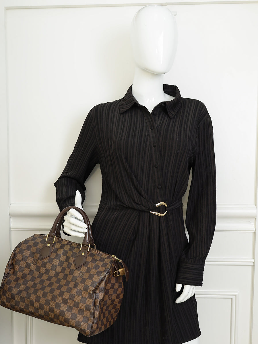 Louis Vuitton Damier Ebene Speedy 30 Bag