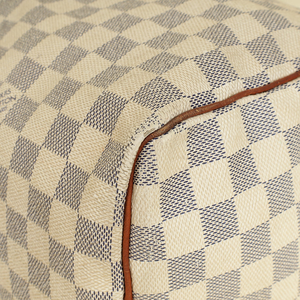 Louis Vuitton Damier Azur Speedy 35 Bag