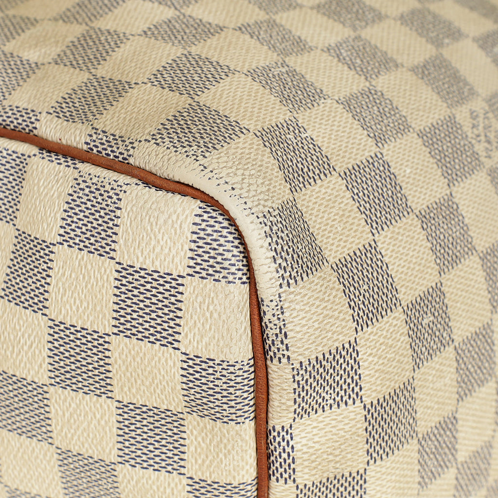 Louis Vuitton Damier Azur Speedy 35 Bag