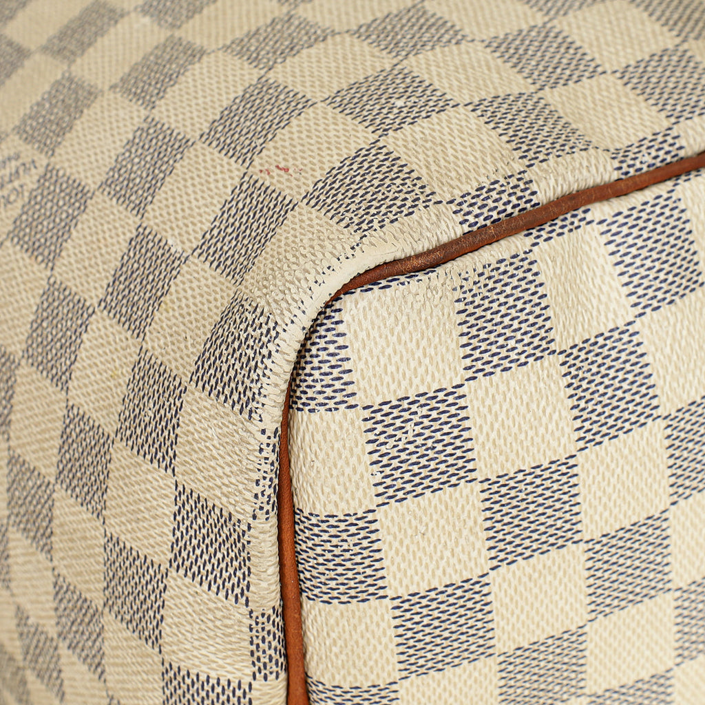 Louis Vuitton Damier Azur Speedy 35 Bag