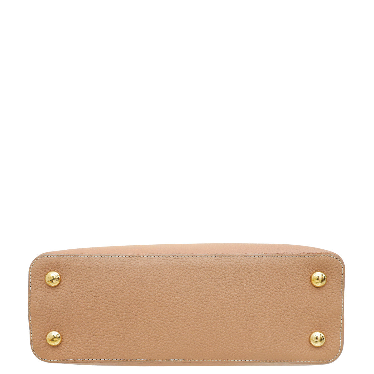 Louis Vuitton Beige Gradient Capucines MM Bag