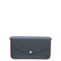 Louis Vuitton Marine Rouge Monogram Empreinte Pochette Felicie