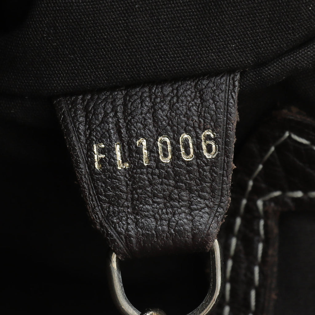Louis Vuitton Brown Monogram Mini Lin Petit Bucket Bag