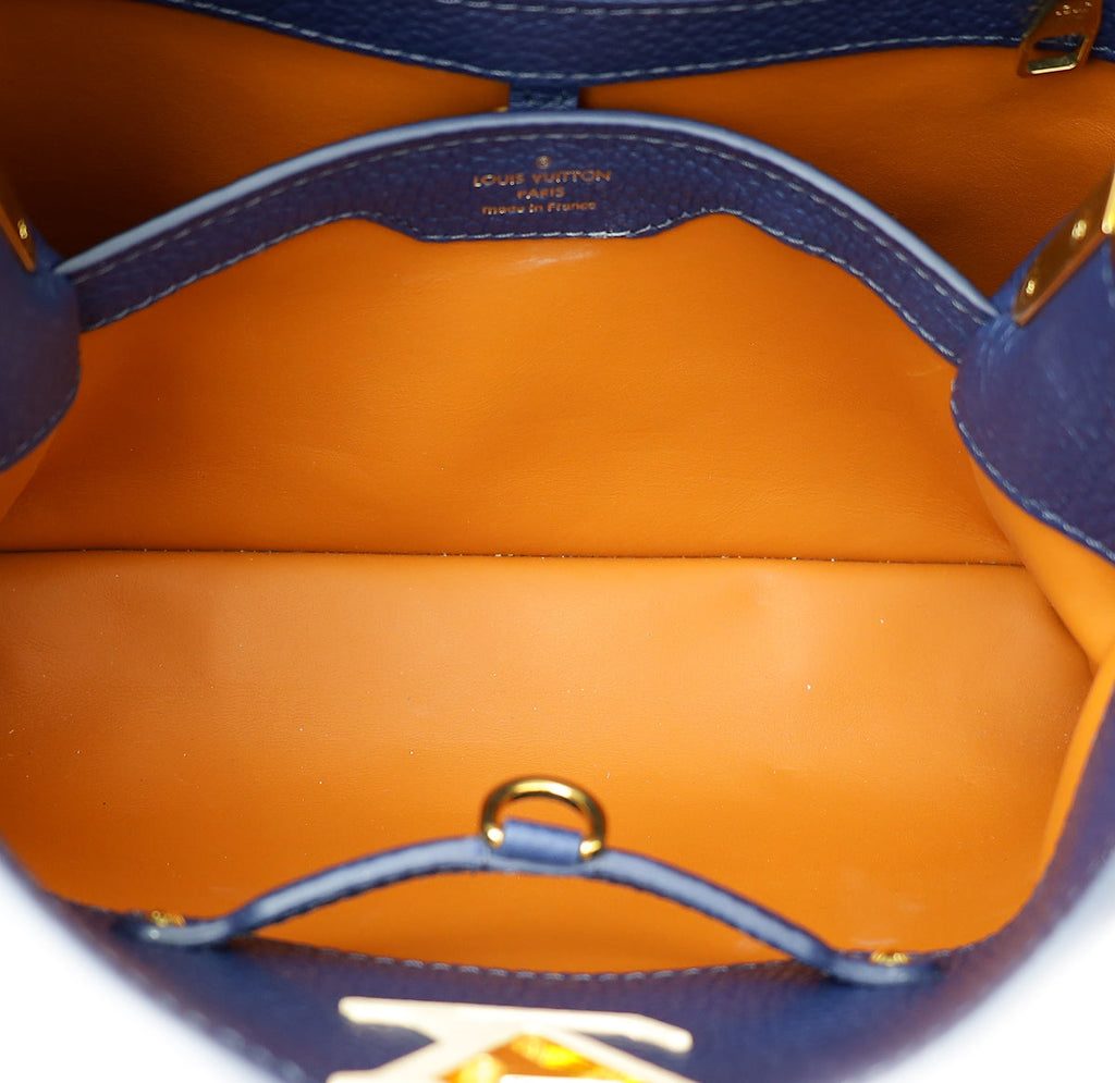 Louis Vuitton Tricolor Capucines BB Studded Bag