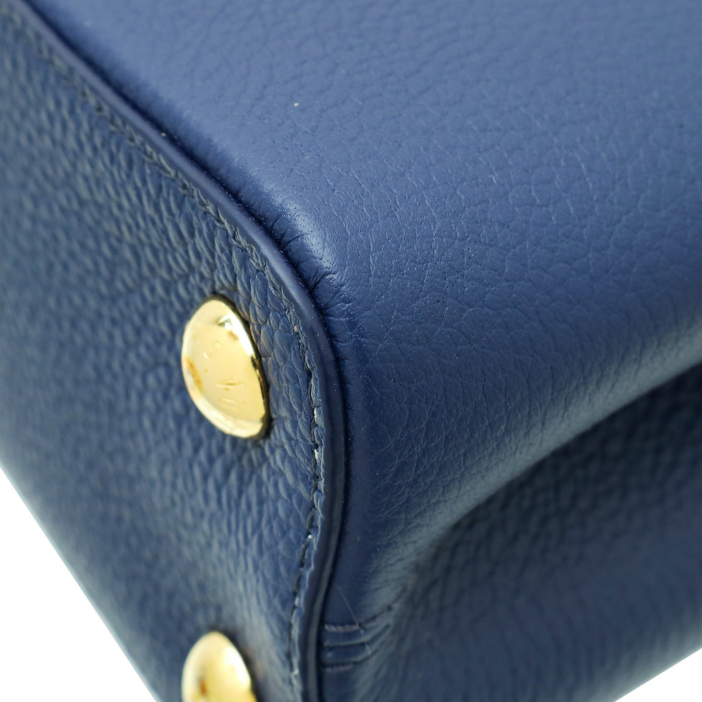 Louis Vuitton Tricolor Capucines BB Studded Bag