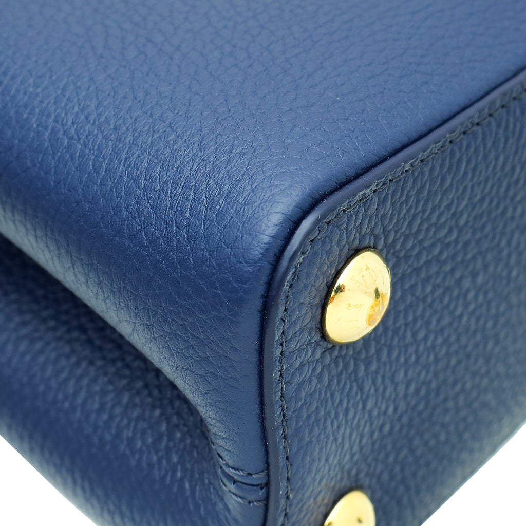 Louis Vuitton Tricolor Capucines BB Studded Bag