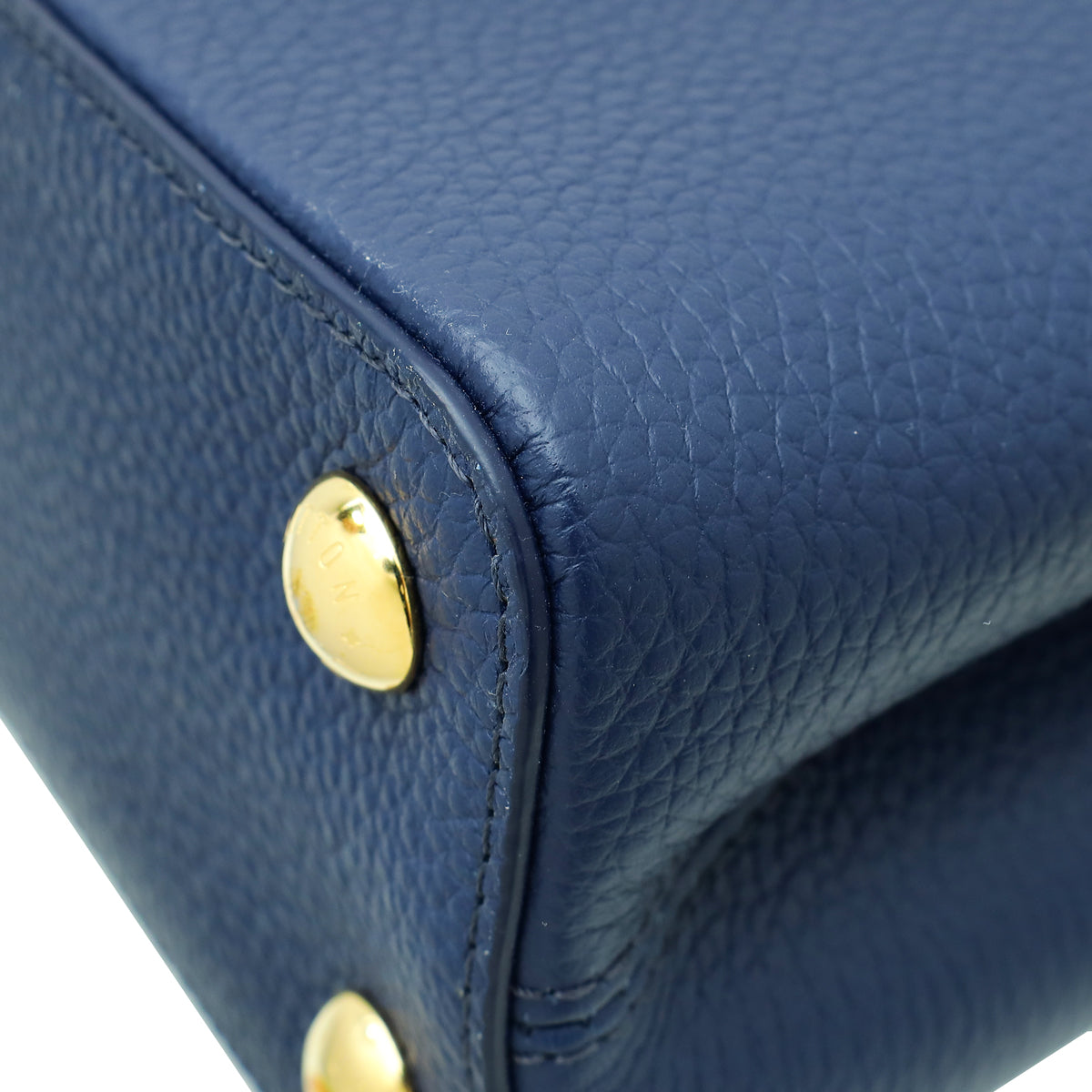 Louis Vuitton Tricolor Capucines BB Studded Bag