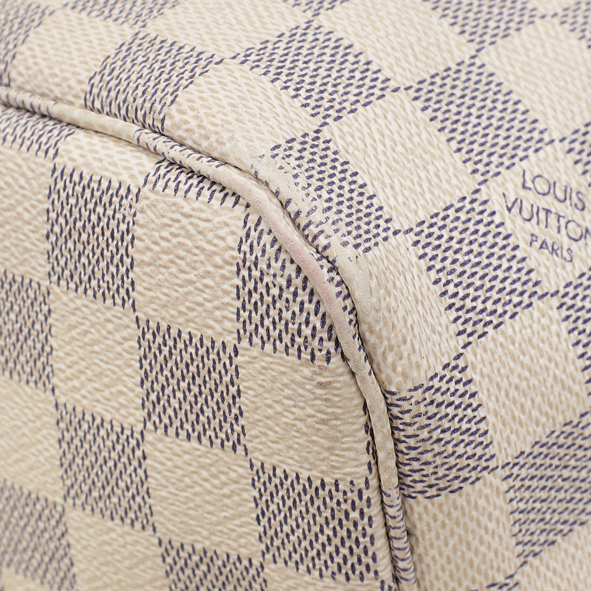 Louis Vuitton Damier Azur Neverfull MM Bag