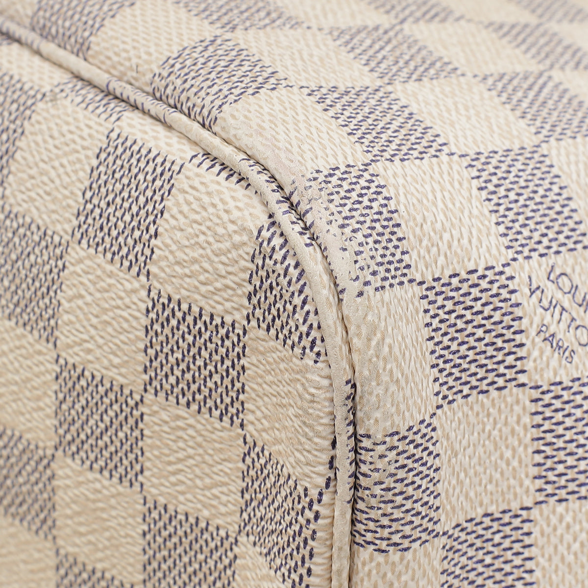 Louis Vuitton Damier Azur Neverfull MM Bag