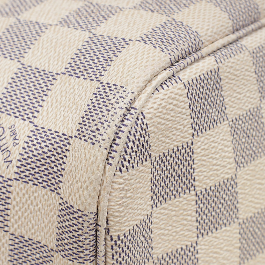 Louis Vuitton Damier Azur Neverfull MM Bag