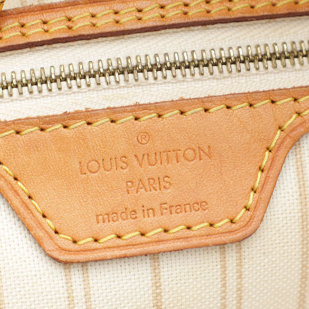 Louis Vuitton Damier Azur Neverfull MM Bag