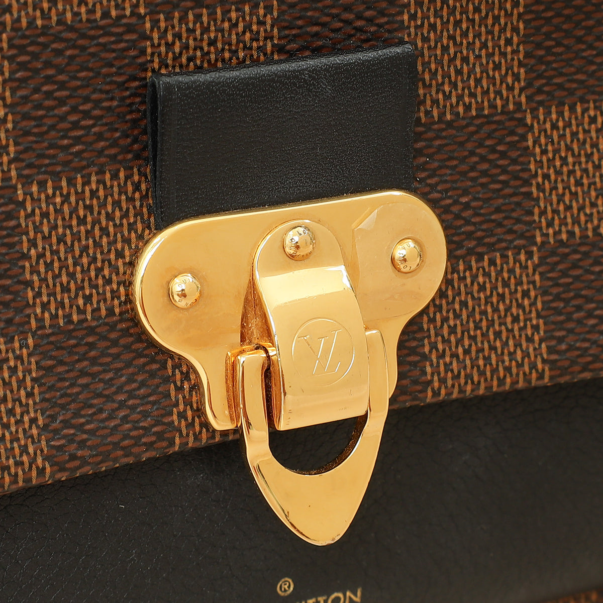 Louis Vuitton Damier Ebene Vavin Chain Wallet