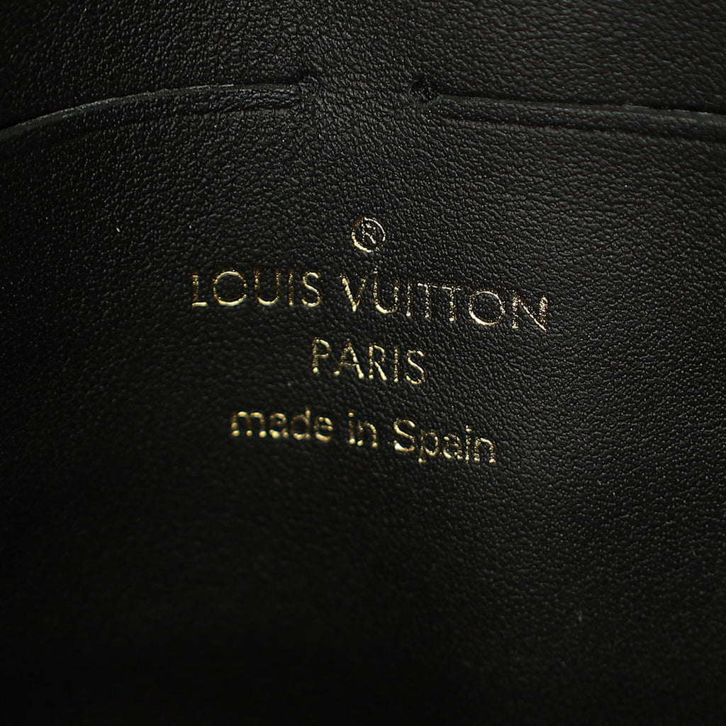 Louis Vuitton Damier Ebene Vavin Chain Wallet