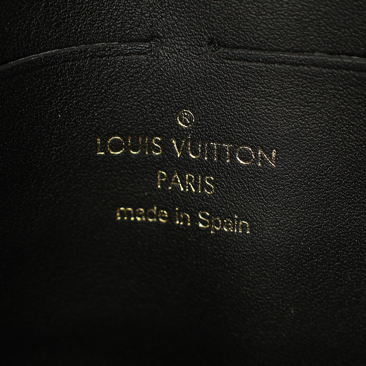 Louis Vuitton Damier Ebene Vavin Chain Wallet