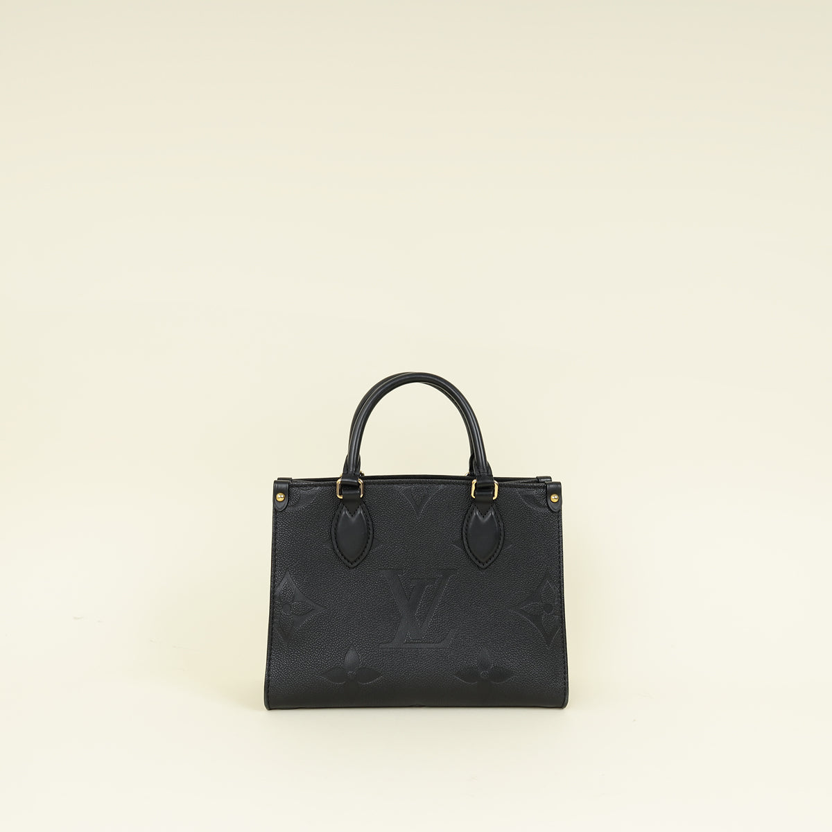 Louis Vuitton Black Monogram Giant Empreinte Onthego PM Bag