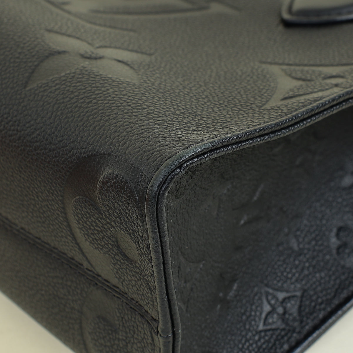 Louis Vuitton Black Monogram Giant Empreinte Onthego PM Bag