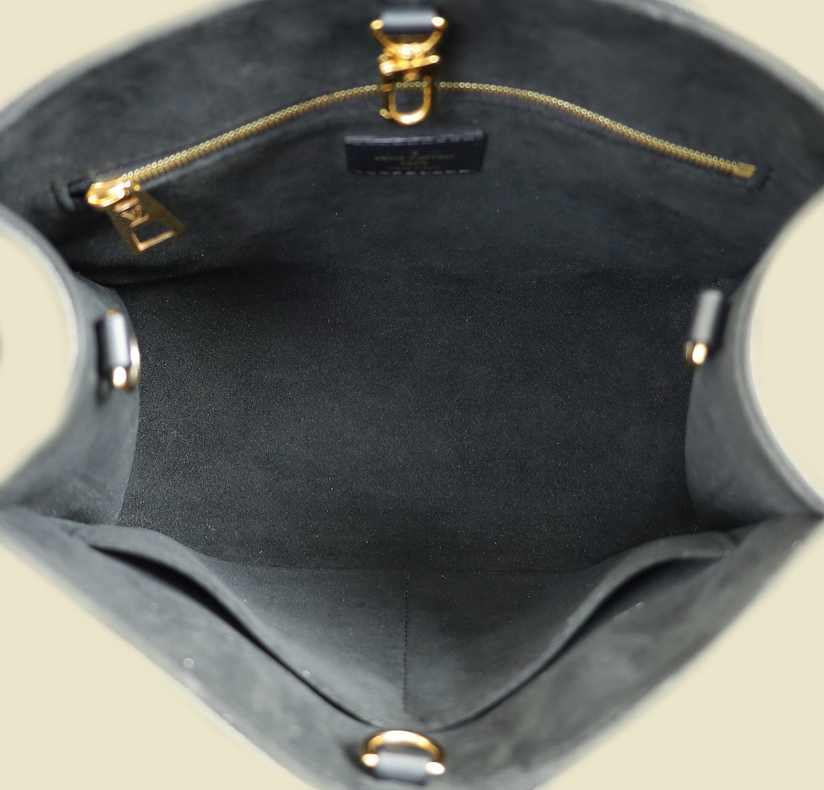 Louis Vuitton Black Monogram Giant Empreinte Onthego PM Bag