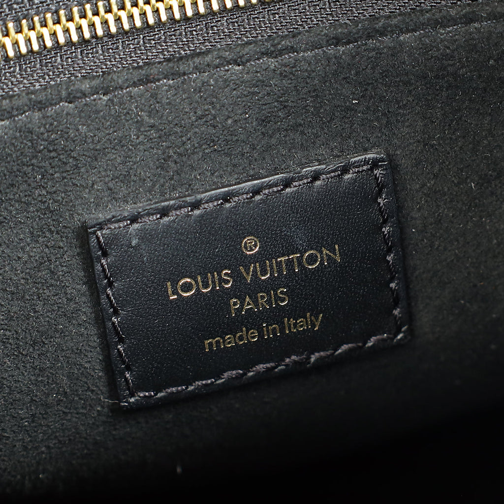 Louis Vuitton Black Monogram Giant Empreinte Onthego PM Bag