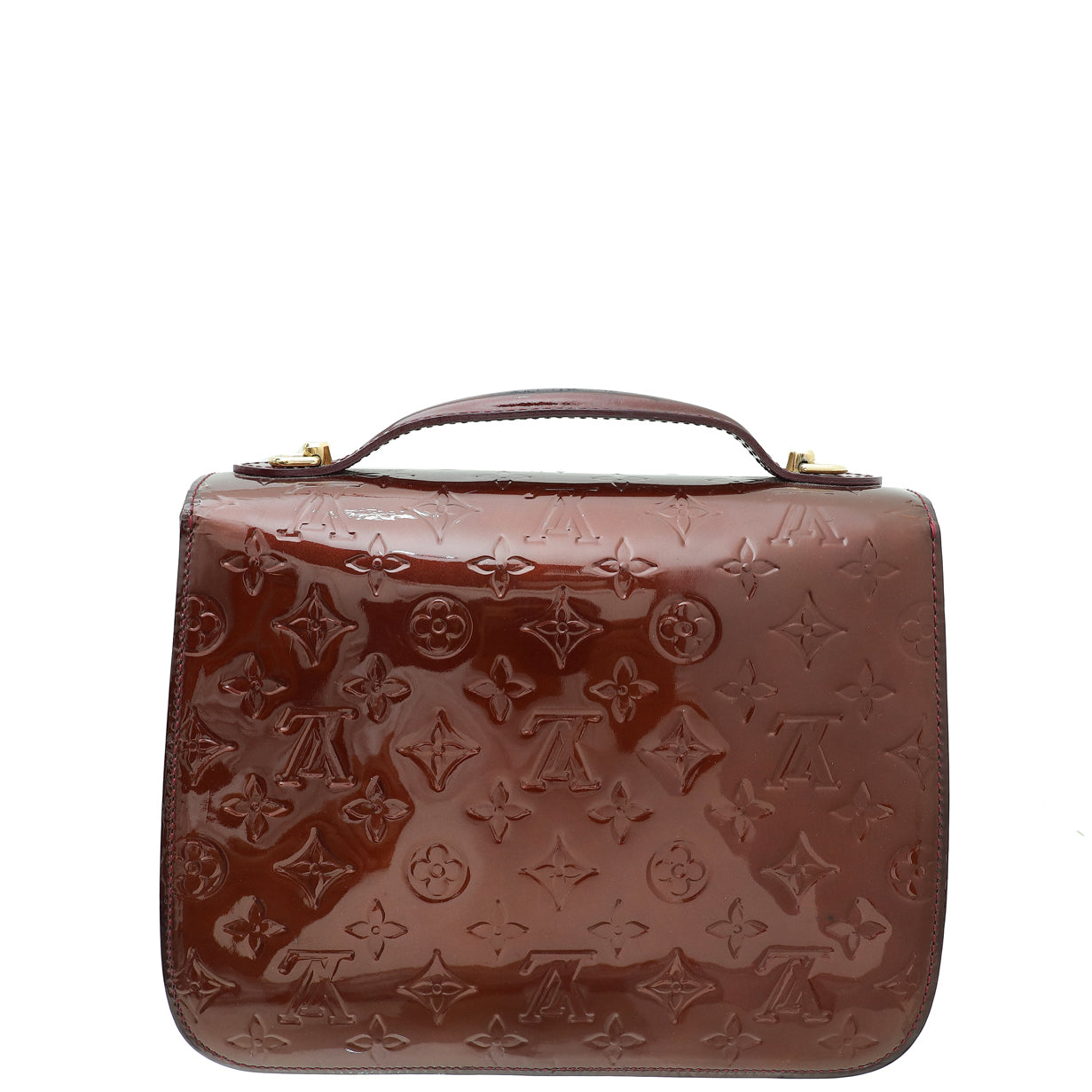 Louis Vuitton Rouge Fauviste Monogram Vernis Mirada Bag