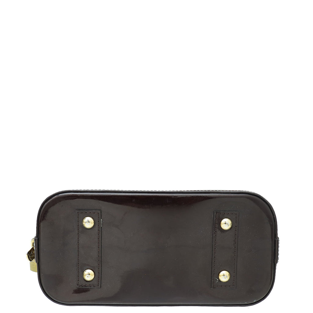 Louis Vuitton Amarante Monogram Vernis Alma BB Bag