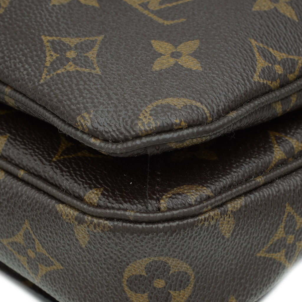 Louis Vuitton Brown Monogram Pochette Métis
