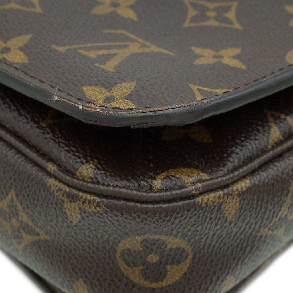 Louis Vuitton Brown Monogram Pochette Métis