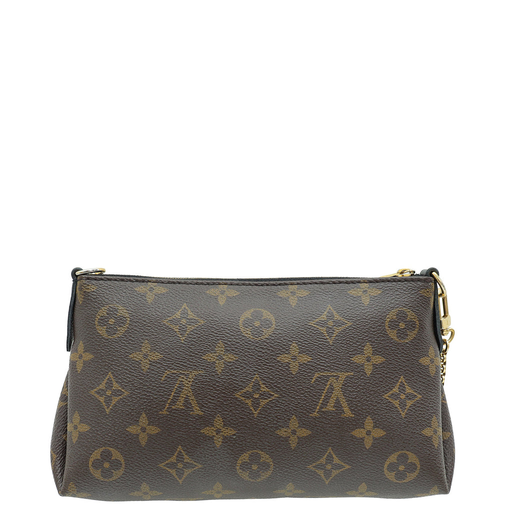 Louis Vuitton Bicolor Monogram Pallas Clutch Bag